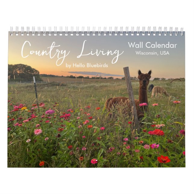 Calendário de Fotos de Vida no Campo (Capa)