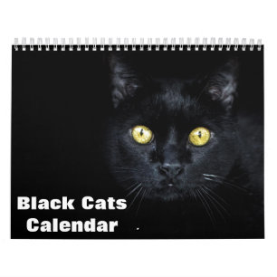 Calendário de Fotos dos Gatos Pretos 2027