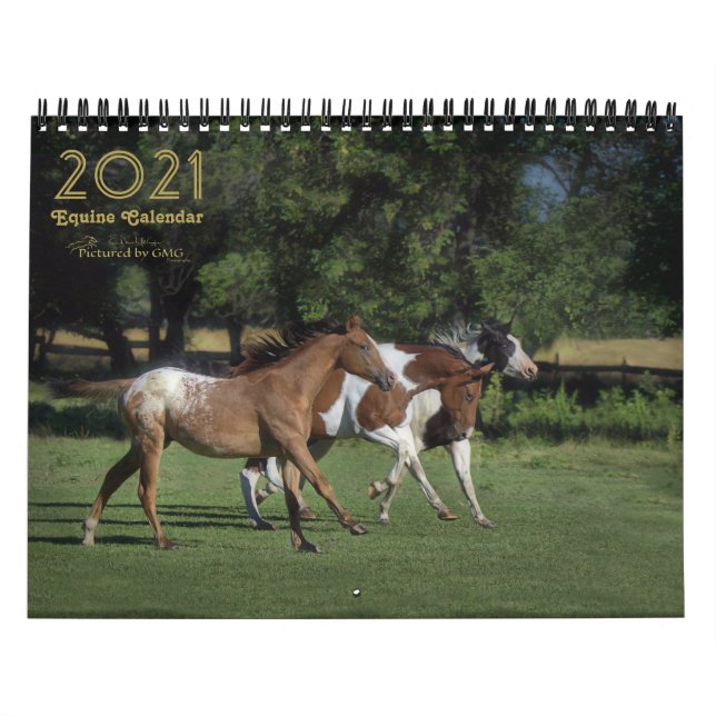 Calendário de Fotos Equina 2021 (Capa)