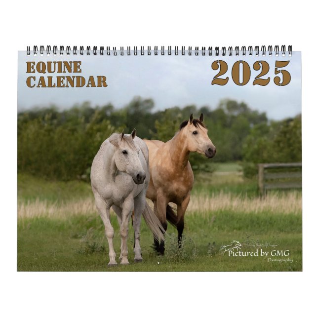 Calendário de Fotos Equina 2025 (Capa)
