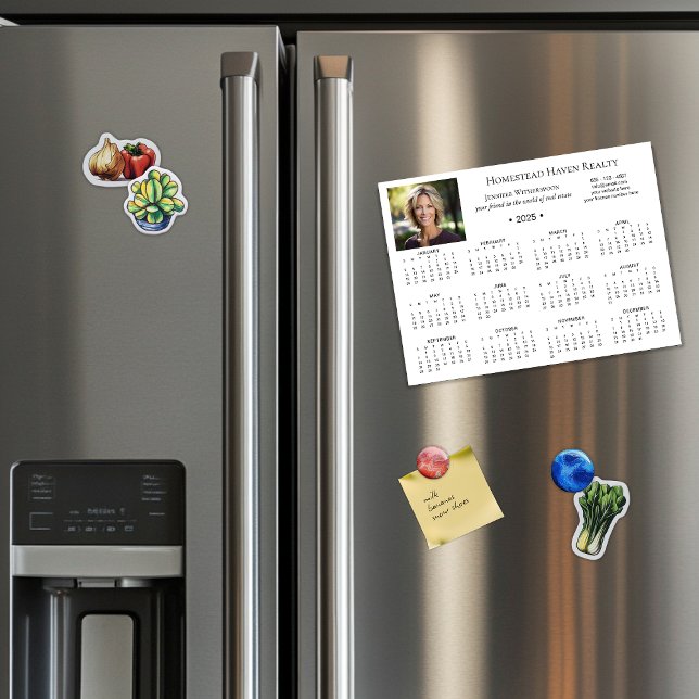 Calendário de Fotos Magnéticas Corporativas 2025 - (Criador carregado)