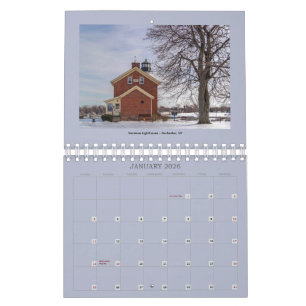 Calendário de Fotos Paisagísticas de 2026