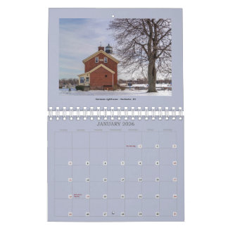 Calendário de Fotos Paisagísticas de 2026