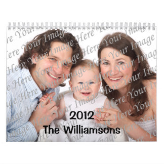 Calendário de Fotos Personalizado 2012 para Estaçõ