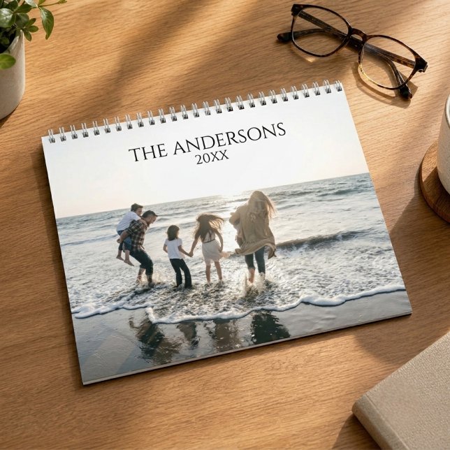 Calendário de Fotos Personalizado 2026 | Texto Per (Criador carregado)