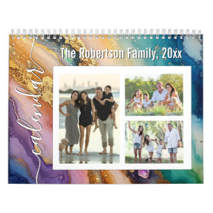 Calendário de Fotos Personalizado com Ágata Brilha