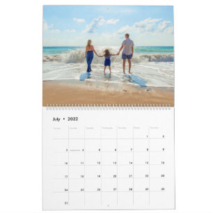 Calendário de Fotos Personalizado com Suas Fotos
