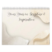 Calendário de Fotos Personalizado com Versículos d