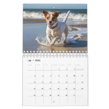 Calendário de Fotos Personalizado do Cão de Estima