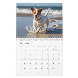 Calendário de Fotos Personalizado do Cão de Estima