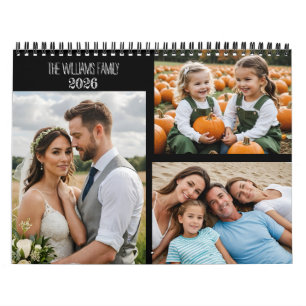 Calendário de Fotos Personalizado – Fotos Mensais 