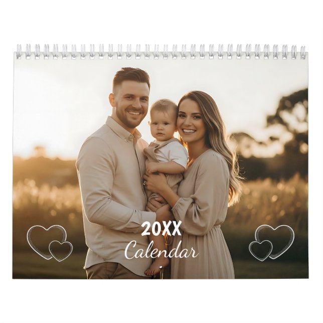 Calendário de Fotos Personalizado – Transforme seu (Capa)