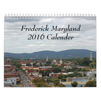 Calendário de Frederick Maryland 2016