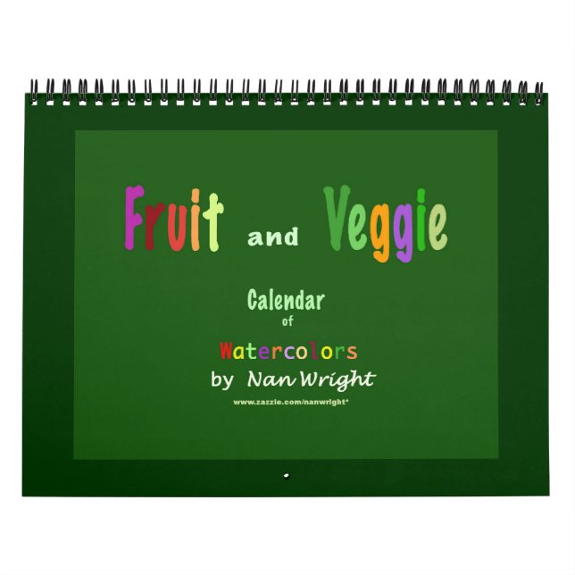 Calendário de fruta e Veggie (Capa)