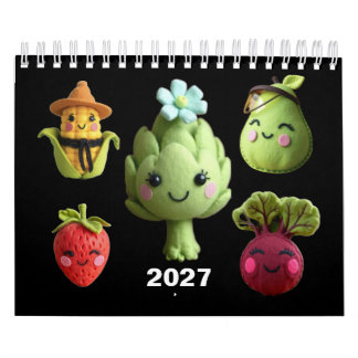 Calendário de Frutas e Legumes de 2027