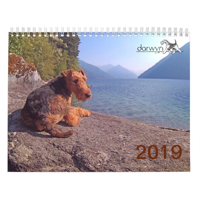 Calendário de galês Terrier (Capa)