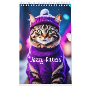Calendário de Gatinhos Jazzy