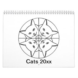 Calendário de Gatos Artísticos