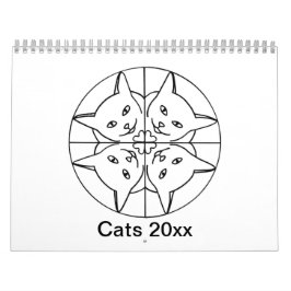 Calendário de Gatos Artísticos