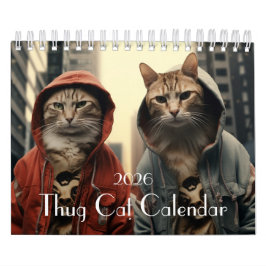 Calendário de Gatos, Calendário de Gângster, Gato