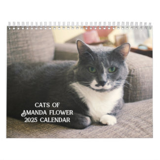 Calendário de Gatos da Amanda Flower 2025