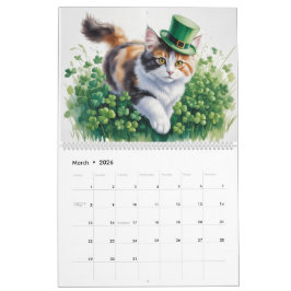 Calendário de Gatos Malhados