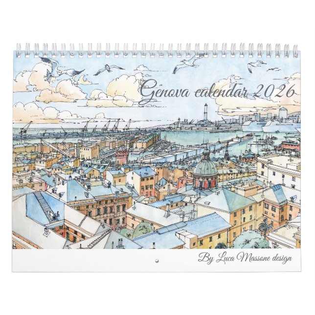 Calendário de Genova 2026 (Capa)