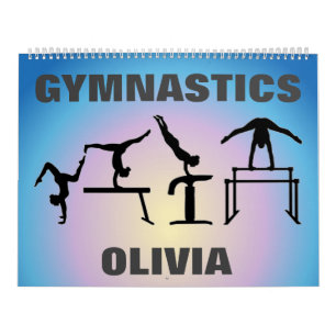Calendário de ginástica