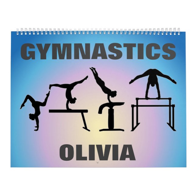 Calendário de ginástica (Capa)