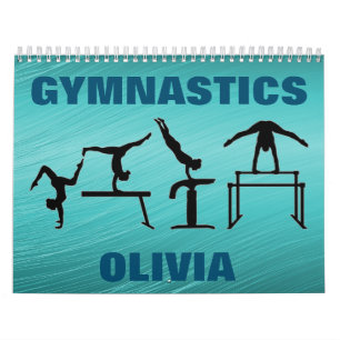 Calendário de ginástica