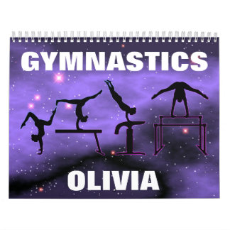 Calendário de ginástica