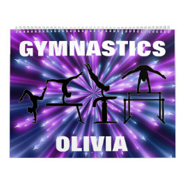 Calendário de ginástica