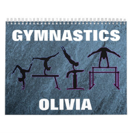 Calendário de ginástica