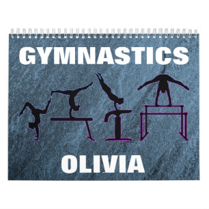 Calendário de ginástica