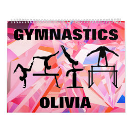 Calendário de ginástica