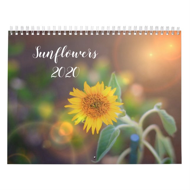 Calendário de Girassóis 2020 (Capa)