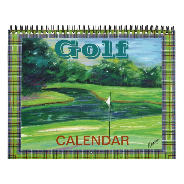 Calendário de golfe (Capa)