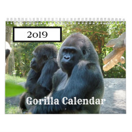 Calendário de Gorilla 2019