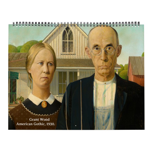 Calendário de Grant Wood (Capa)