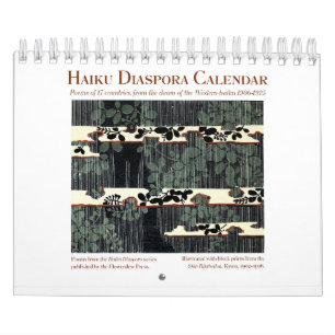 Calendário de Haiku Diaspora 2024