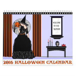 Calendário de Halloween de 2016