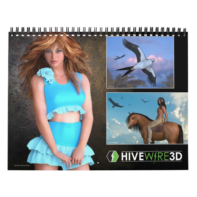 Calendário de HiveWire 3D (Capa)