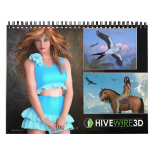 Calendário de HiveWire 3D