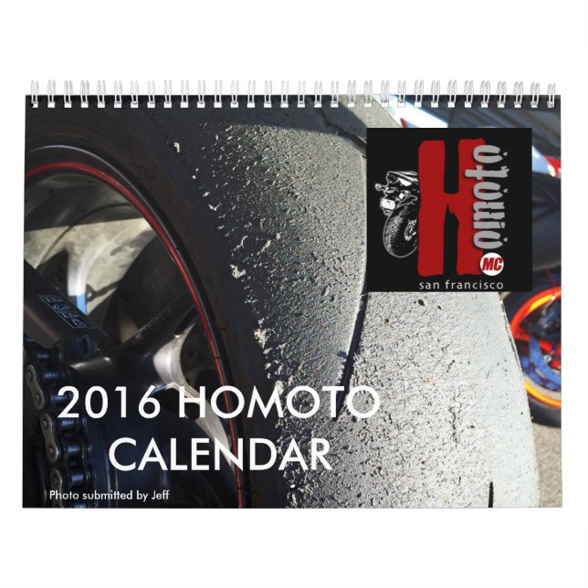 Calendário de Homoto 2016 (Capa)