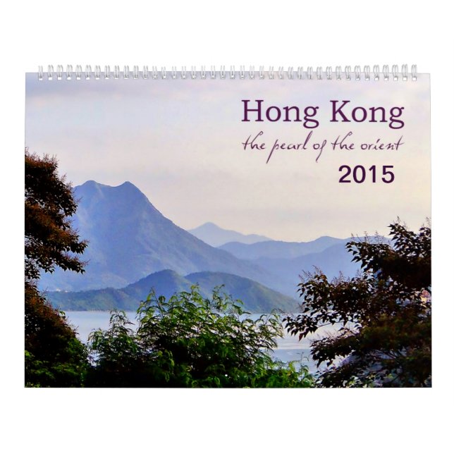Calendário de Hong Kong 2015 (Capa)