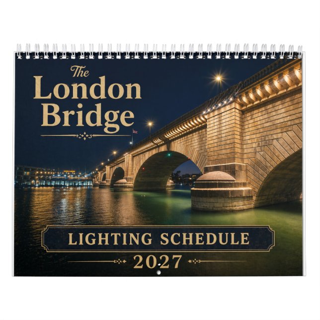 Calendário de Horário de Iluminação da Ponte de Lo (Capa)