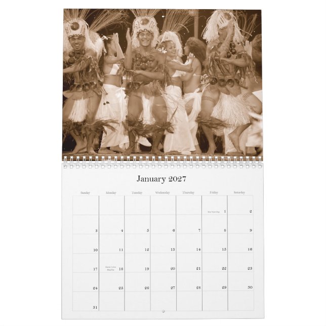 Calendário de Hui Tama Nui (Jan 2027)
