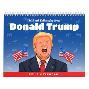 Calendário de Humor Político Donald Trump
