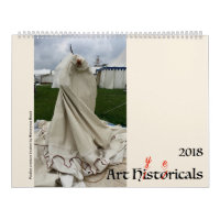 Calendário de Hystericals 2018 da arte