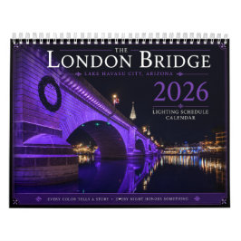 Calendário de Iluminação da London Bridge 2026